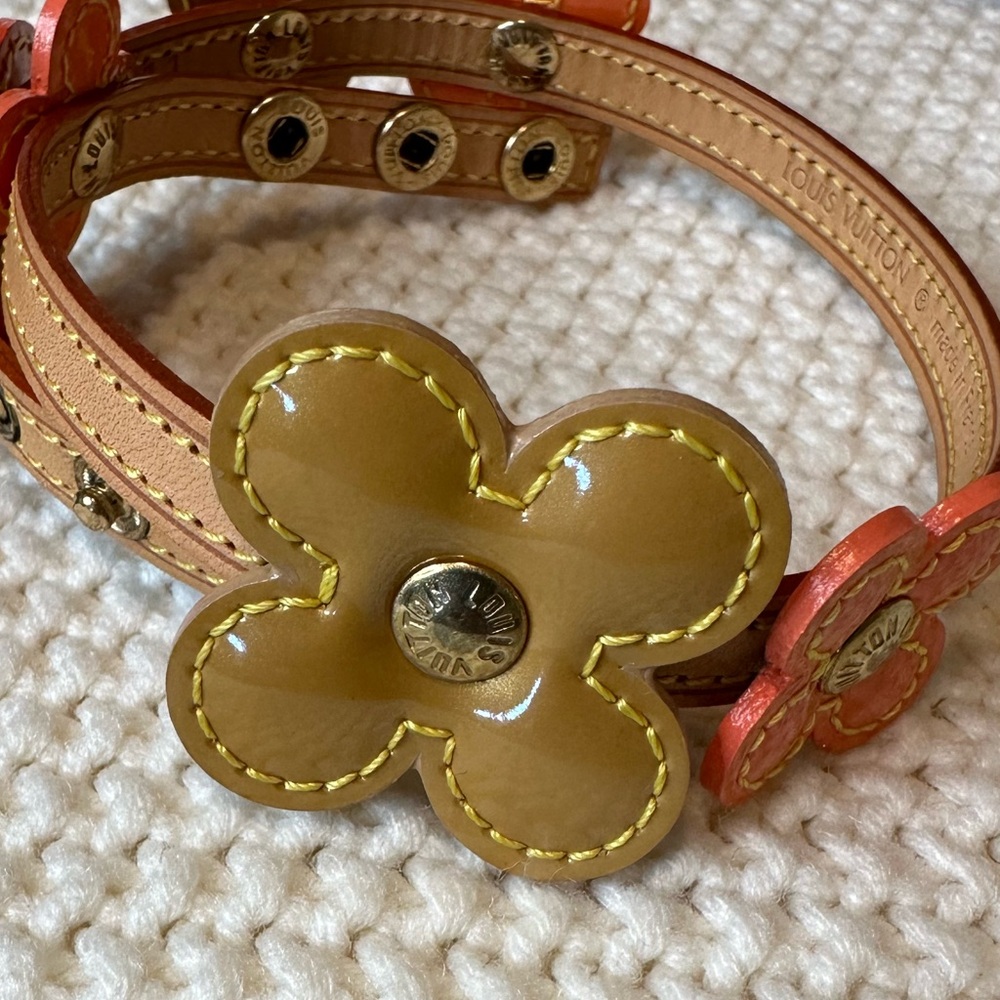 LOUIS VUITTON
Multicolor Vernis Fleur Vernis Bracelet Necklace